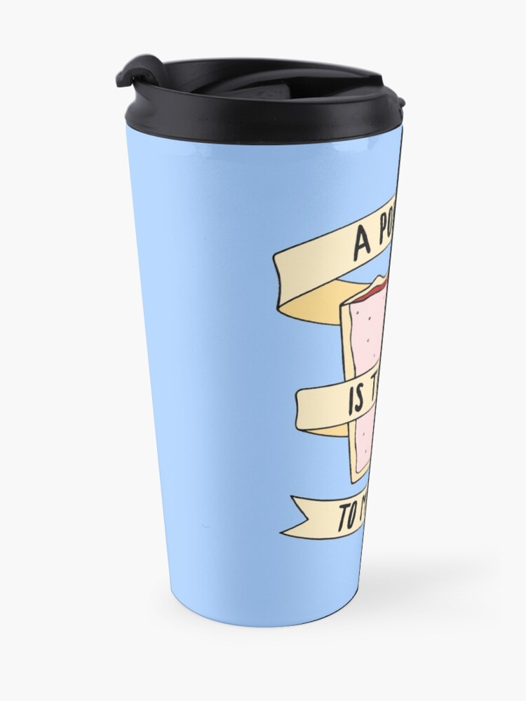 Alternate view of Pop Tart Love Travel Mug