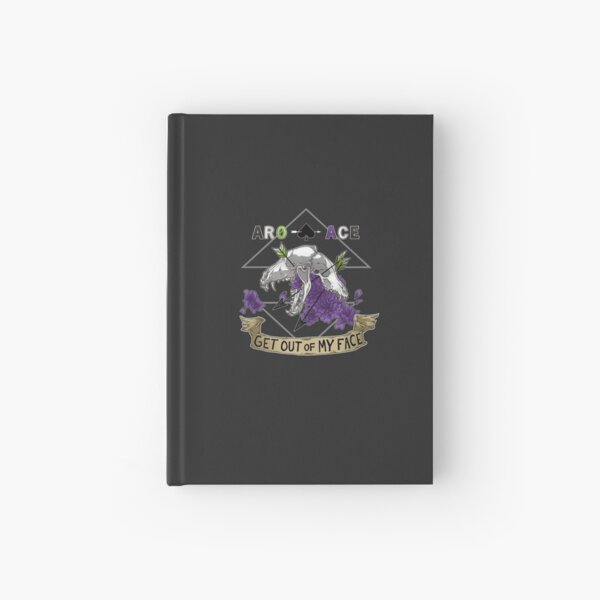 Aro+Ace - Get Out of My Face Hardcover Journal