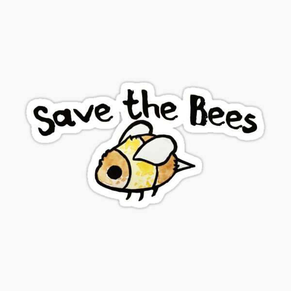 Item preview, Save the Bees designed and sold by Boog Monst .