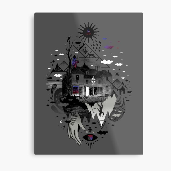 House is Not a Home Metal Print