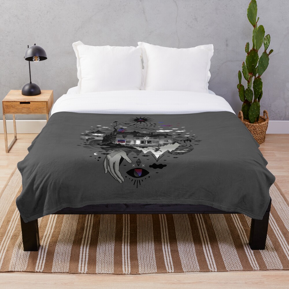 House is Not a Home Throw Blanket