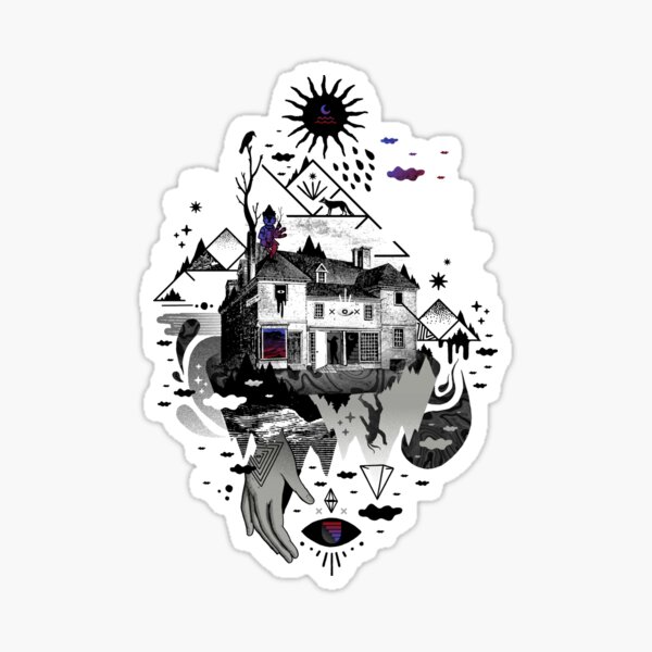 House is Not a Home Sticker