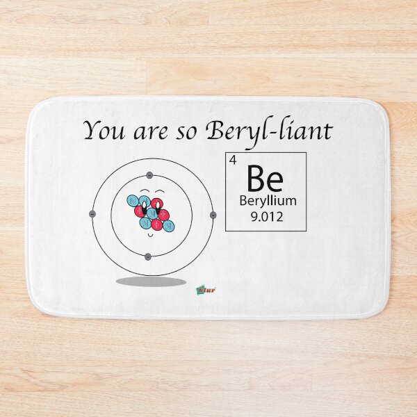Item preview, Beryllium Pun  designed and sold by BlurLLC.
