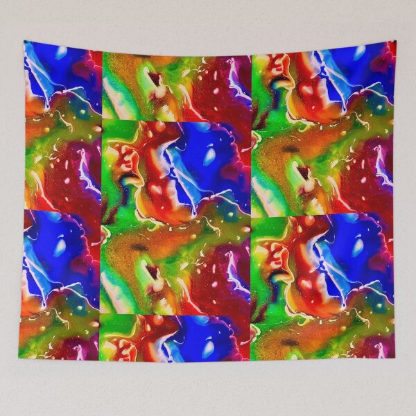 Item preview, Red, Blue, Green, Gold, Orange and White designed and sold by Jenea71.