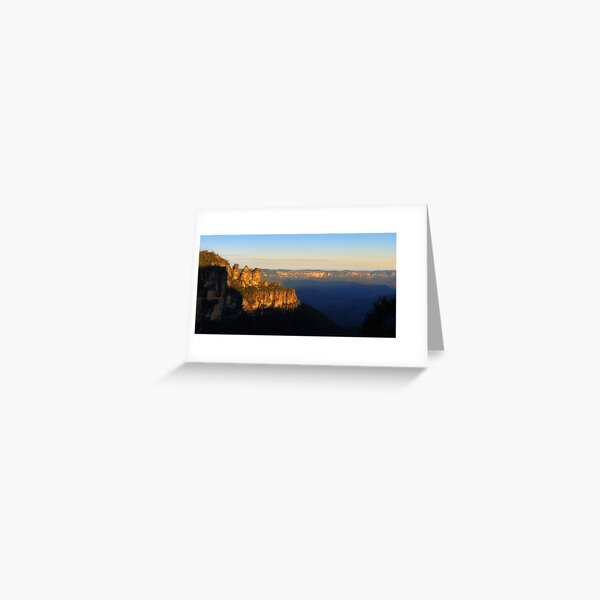 Three Sisters, Katoomba, NSW. Greeting Card
