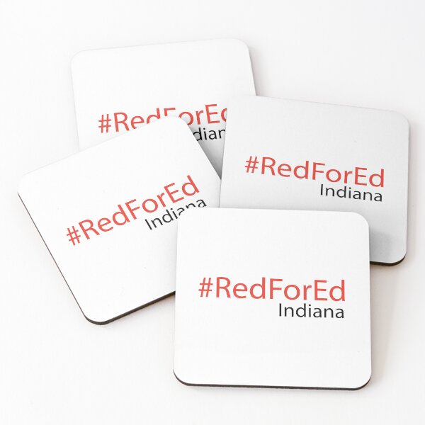 Item preview, Red For Ed - Indiana Teachers  designed and sold by sbtrue.