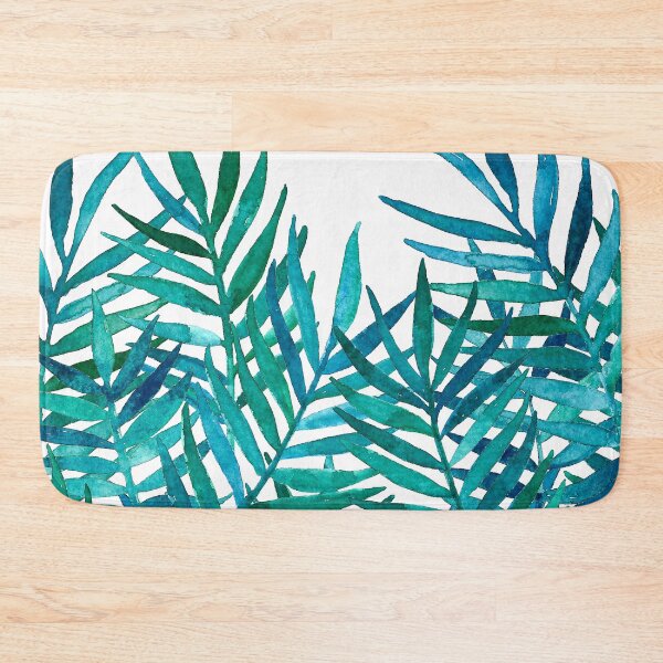 Item preview, Watercolor Palm Leaves on White designed and sold by micklyn.