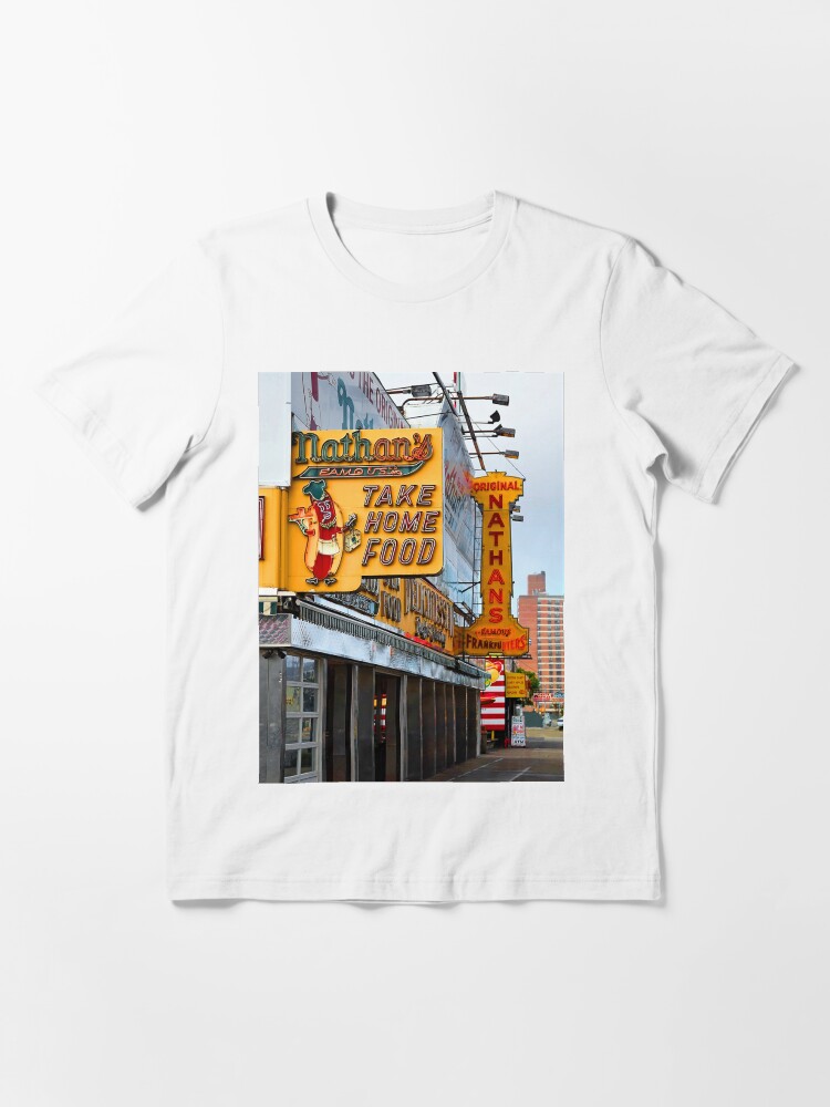 nathans hotdogs shirt