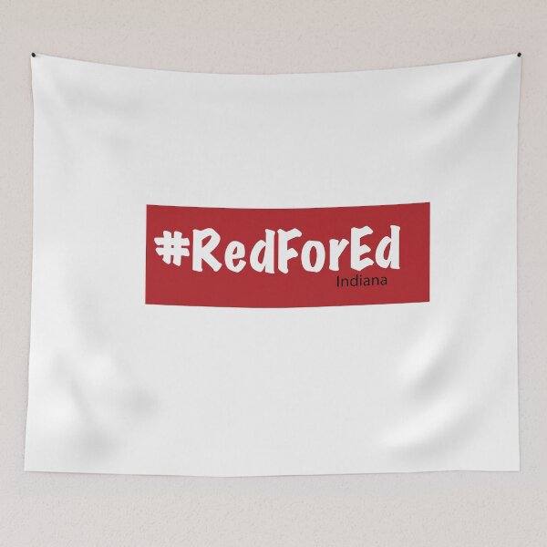 Item preview, Red For Ed - Indiana Teachers  designed and sold by sbtrue.