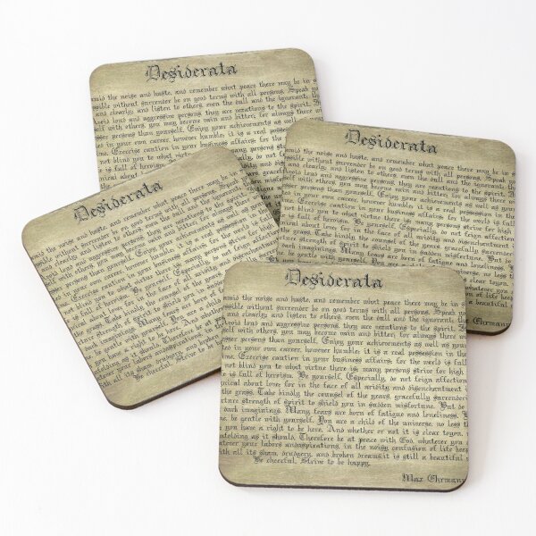 Item preview, Vintage Desiderata designed and sold by Teresa Zieba.