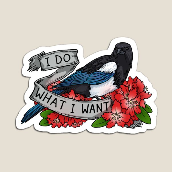 I Do What I Want Magnet
