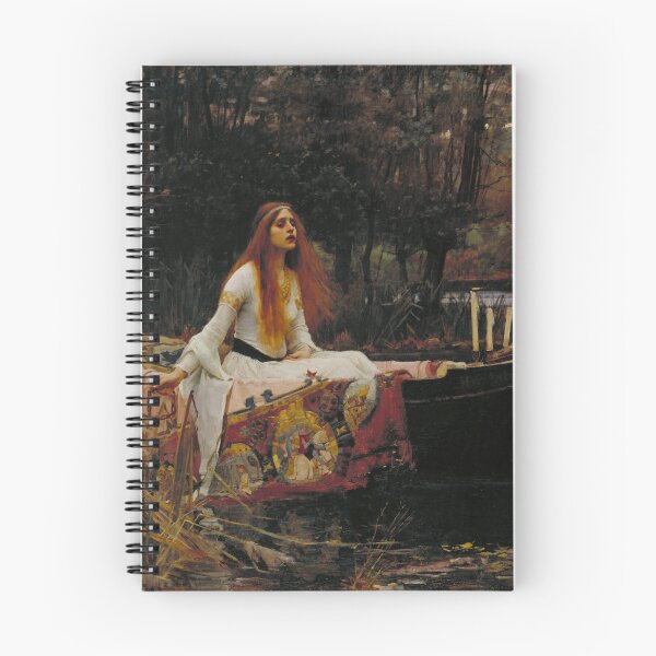 Item preview, The Lady of Shalott J.W. Waterhouse designed and sold by nephthysalmaa.