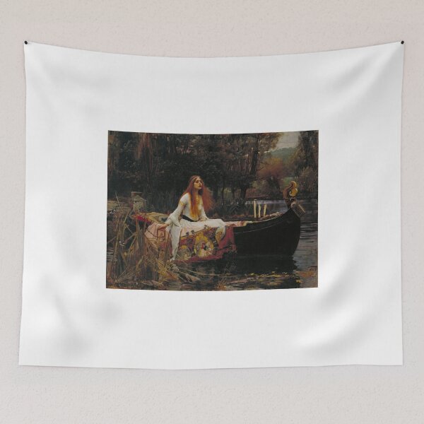 Item preview, The Lady of Shalott J.W. Waterhouse designed and sold by nephthysalmaa.