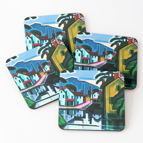 Item preview, Oscar Bluemner - Old Canal Port designed and sold by ArtExpression.