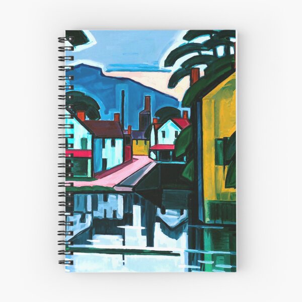 Artikelvorschau, Oscar Bluemner - Old Canal Port entworfen und verkauft von ArtExpression.