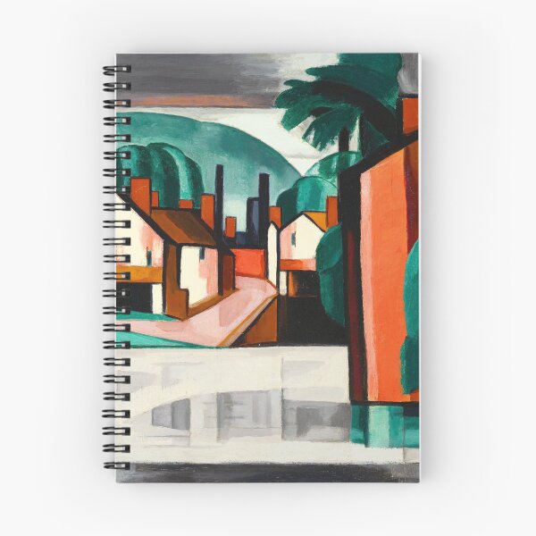 Item preview, Oscar Bluemner - Old Canal Port, New Jersey designed and sold by ArtExpression.