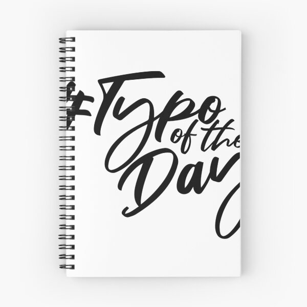 Item preview, #TypoOfTheDay designed and sold by Jonny Grubb.