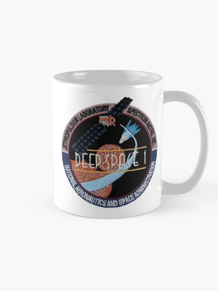 Thumbnail 3 of 6, Coffee Mug, Deep Space 1 Program Patch designed and sold by Nikki SpaceStuffPlus.