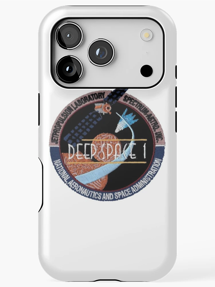 Thumbnail 1 of 4, iPhone Case, Deep Space 1 Program Patch designed and sold by Nikki SpaceStuffPlus.