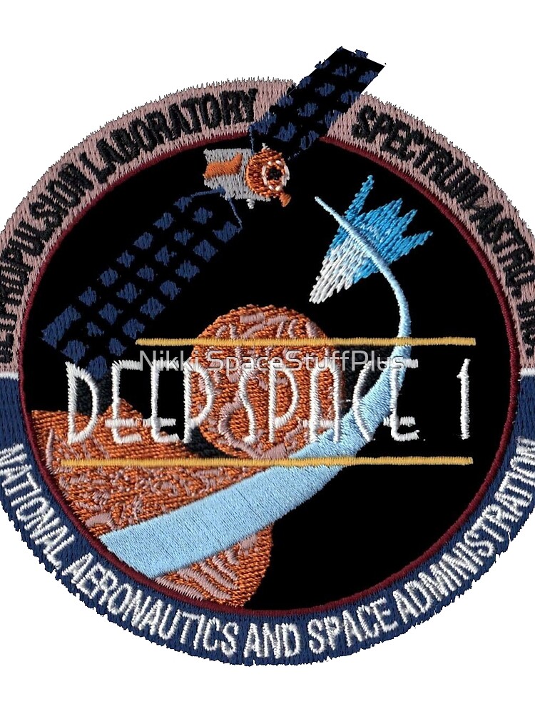 Thumbnail 3 of 3, Scarf, Deep Space 1 Program Patch designed and sold by Spacestuffplus.