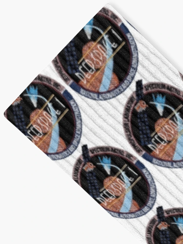 Thumbnail 2 of 5, Socks, Deep Space 1 Program Patch designed and sold by Nikki SpaceStuffPlus.