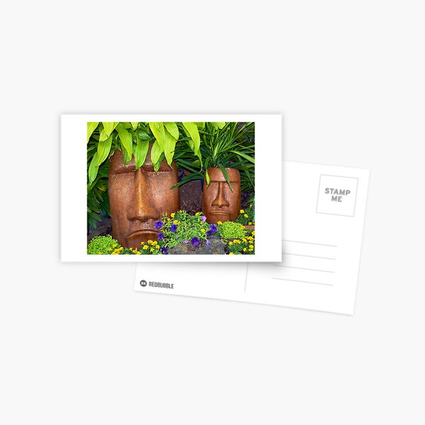 Tiki Postcard