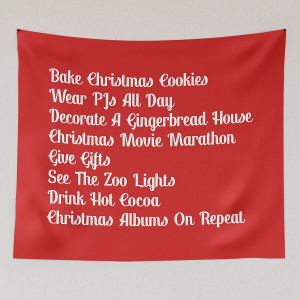 Item preview, Christmas Holiday To Do List designed and sold by kjanedesigns.
