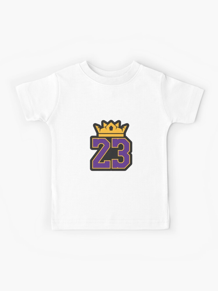 Camiseta niños for Sale con la obra «Logotipo de LeBron James Lakers» de BreadBoys |