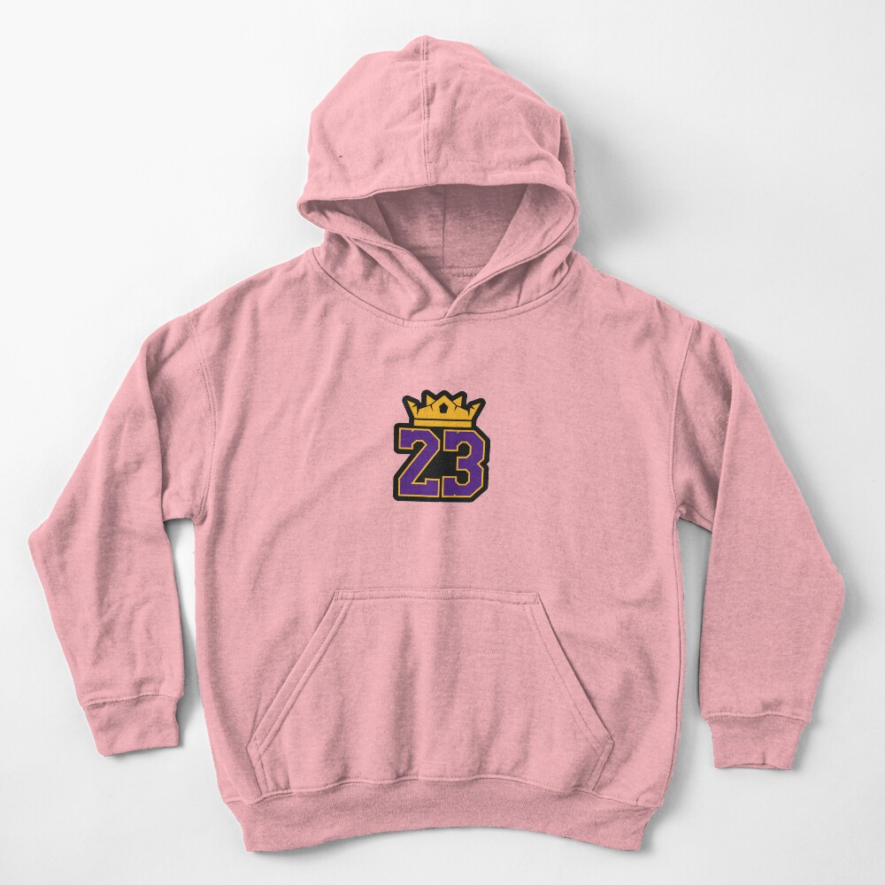 LeBron James Lakers Logo Kids Pullover Hoodie for Sale by BreadBoys Redbubble