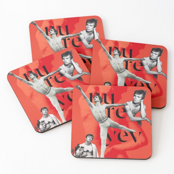 Item preview, Rudolf Nureyev Portrait Collage 2 designed and sold by STYLE + EXPRESSION.