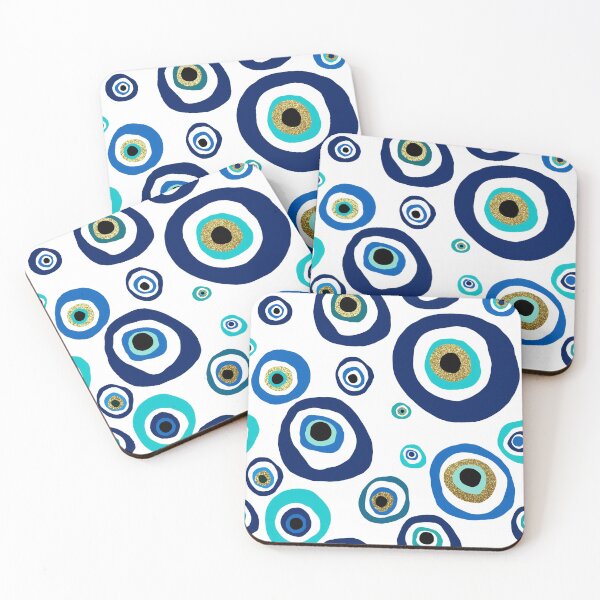 Item preview, Nazar Amulet Evil Eye talisman pattern design  designed and sold by CreatEVEdesign.