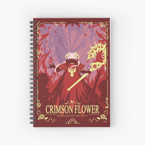 Aperçu de l'œuvre Fleur cramoisie créée et vendue par SnipSnipArt.
