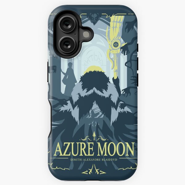 Aperçu de l'œuvre Lune Azure créée et vendue par SnipSnipArt.
