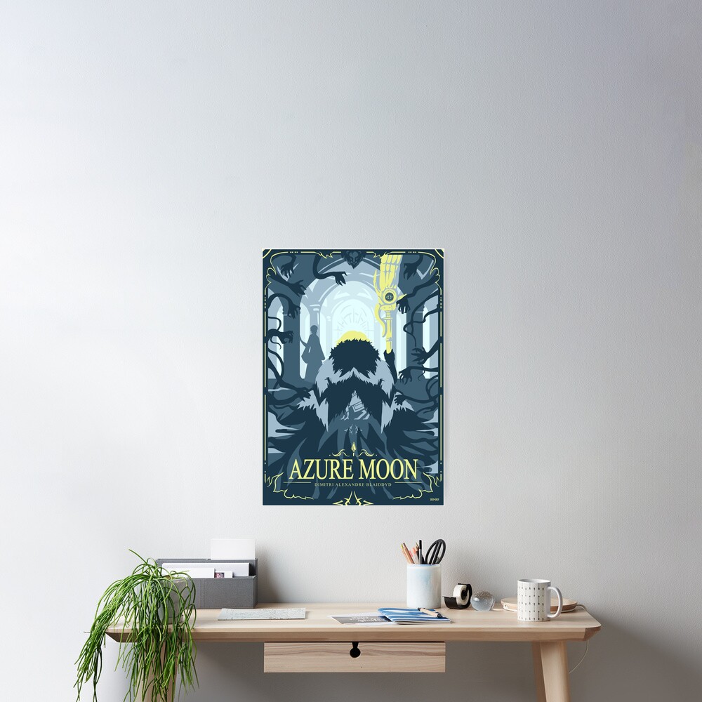 Azure Moon Poster