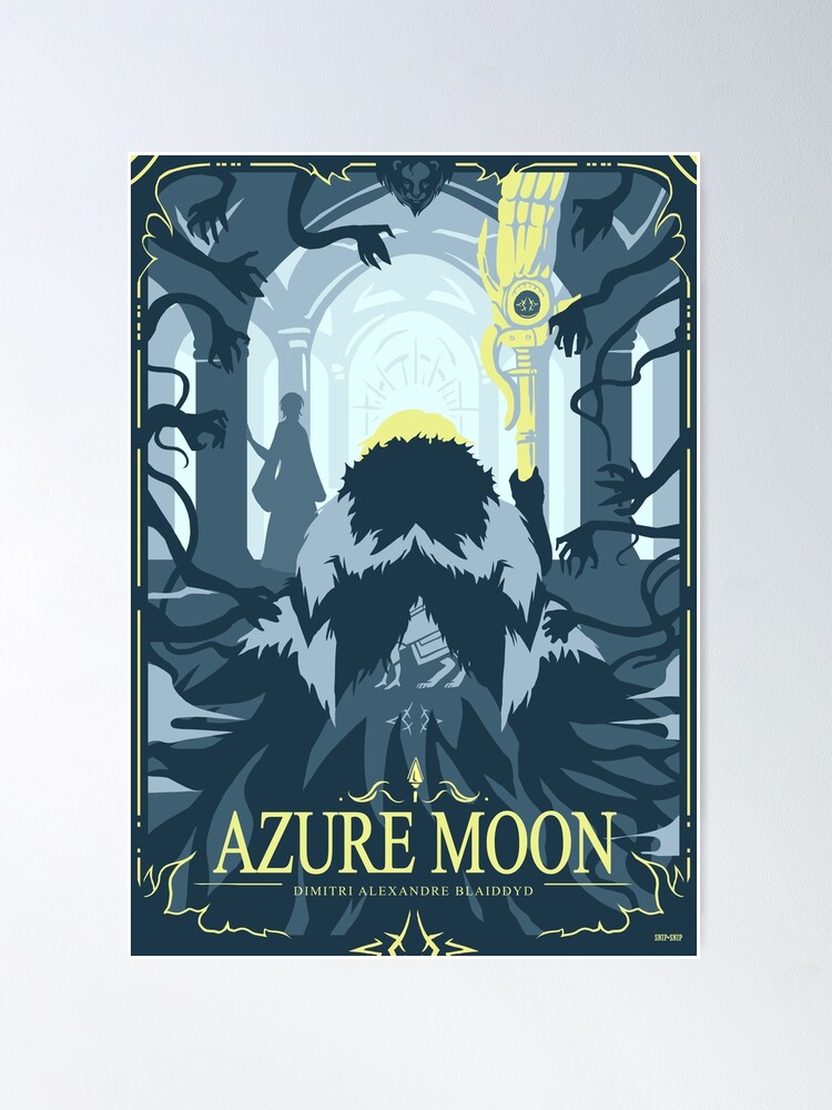 Alternate view of Azure Moon Poster