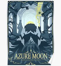 Azure Moon Poster