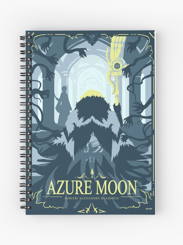 Thumbnail 1 of 3, Journal, Azure Moon designed and sold by SnipSnipArt.