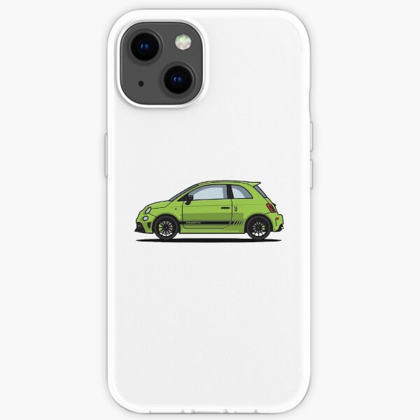 Abarth 595 Green iPhone Flexible Hülle
