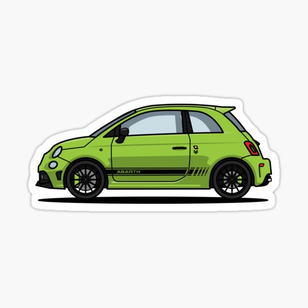 Abarth 595 Vert Sticker