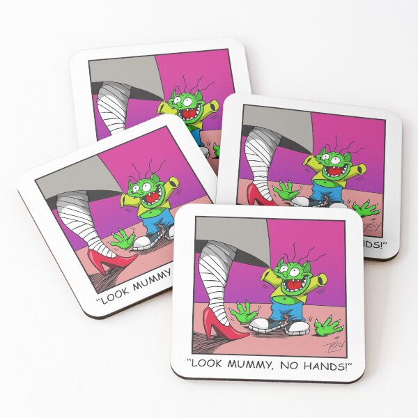 Item preview, Look Mummy, No Hands! designed and sold by wickedcartoons.