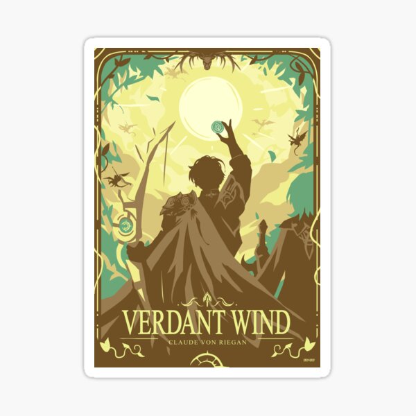 Verdant Wind Sticker