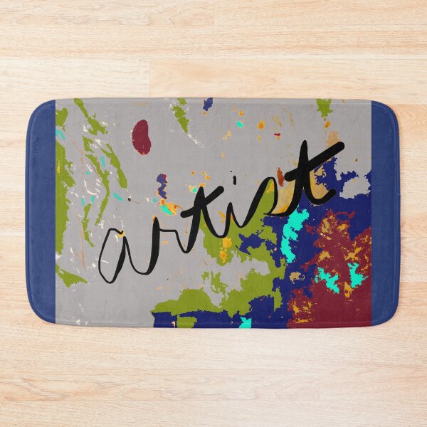 Item preview, ARTIST: painted in blue red gray green designed and sold by djrunnels.