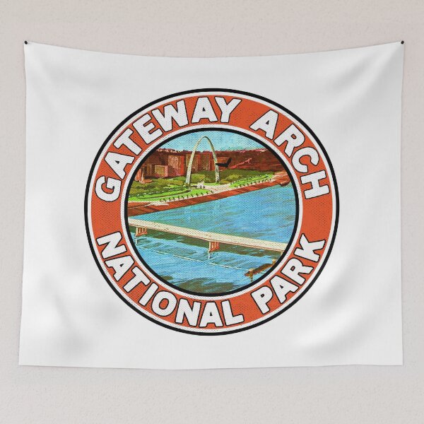 Item preview, Gateway Arch National Park Missouri designed and sold by DESTINATIONS DECAL.