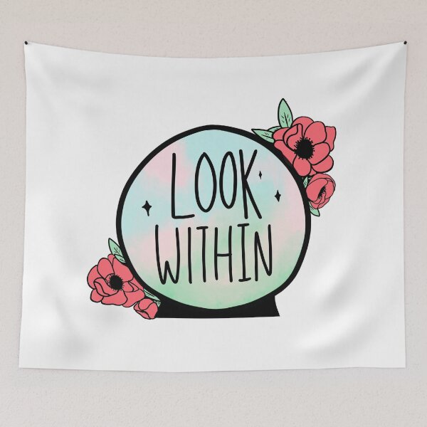 Item preview, Look Within Crystal Ball & Poppies designed and sold by AlkalineKittyxx.