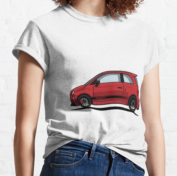 Abarth 595 Rouge T-shirt classique