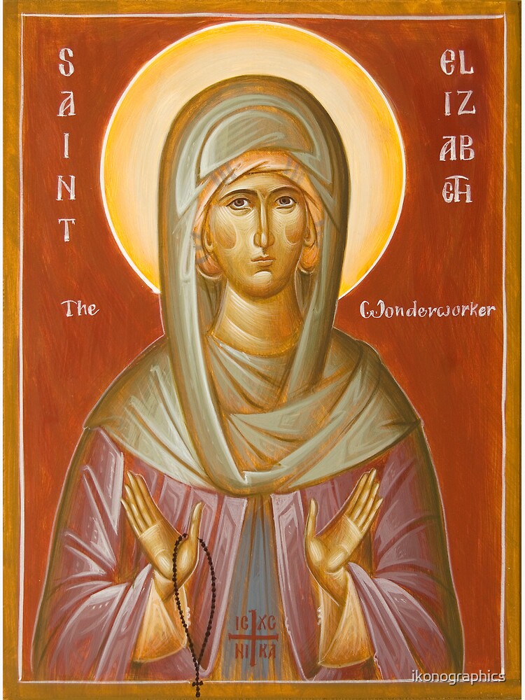 St Elizabeth the Wonderworker by ikonographics