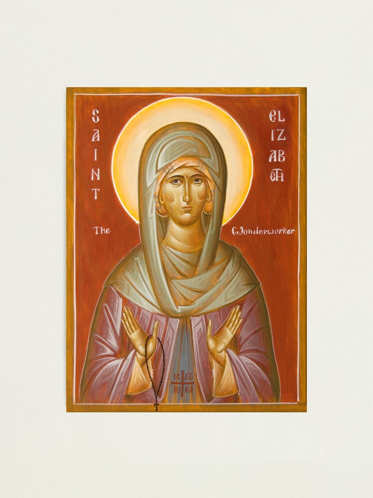 Alternate view of St Elizabeth the Wonderworker Photographic Print