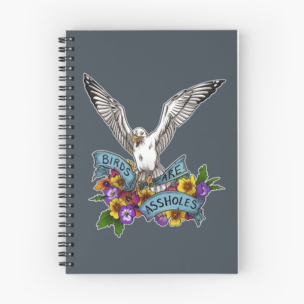 Item preview, Birds are Assholes designed and sold by KIRISKA.
