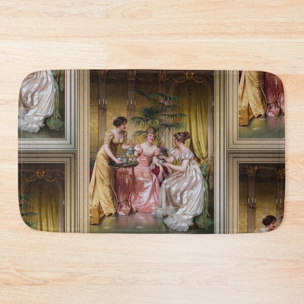 Item preview, Afternoon Tea by Frédéric Soulacroix - Old Masters Reproductions designed and sold by Xzendor7 Digital Art Creations.