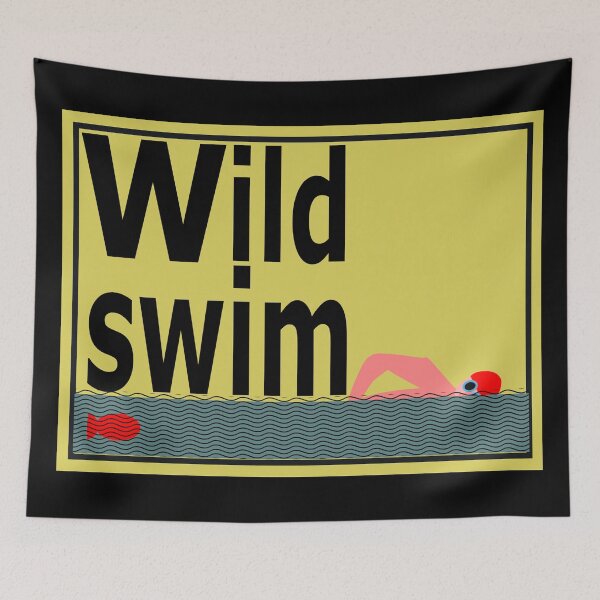 Item preview, Wild Swim designed and sold by krisevansart.